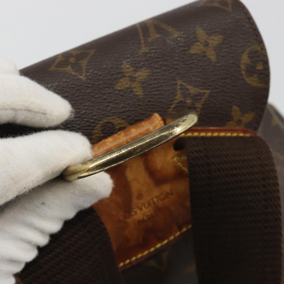 LOUIS VUITTON Monogram Montsouris GM Backpack M51135 LV Auth 189603