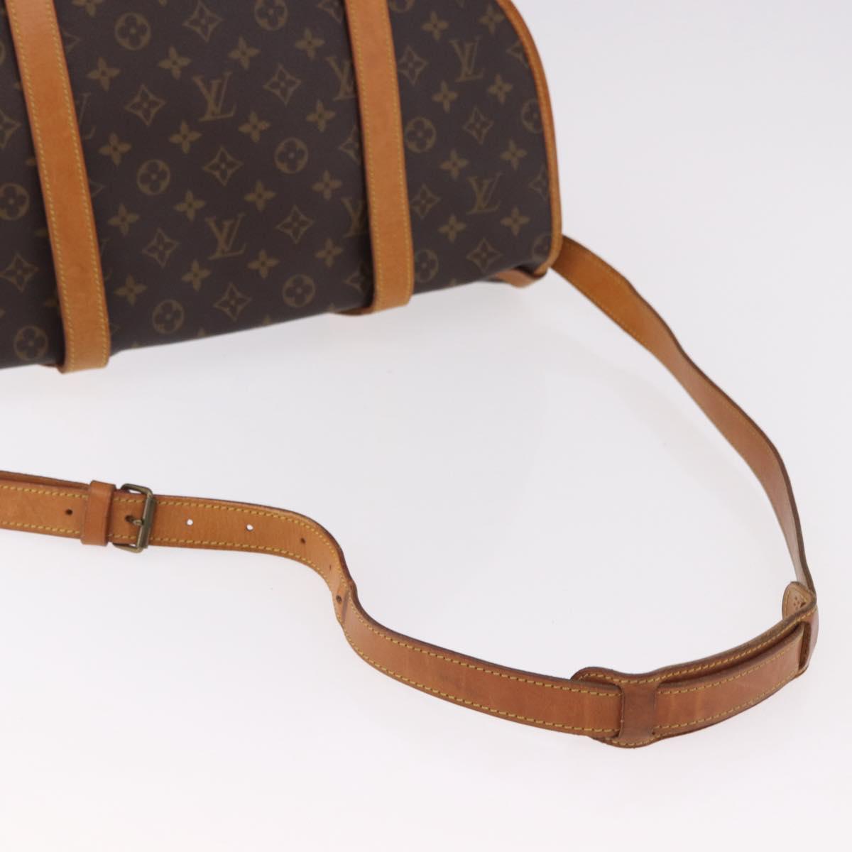 LOUIS VUITTON Monogram Saumur 43 Shoulder Bag M42252 LV Auth 189607