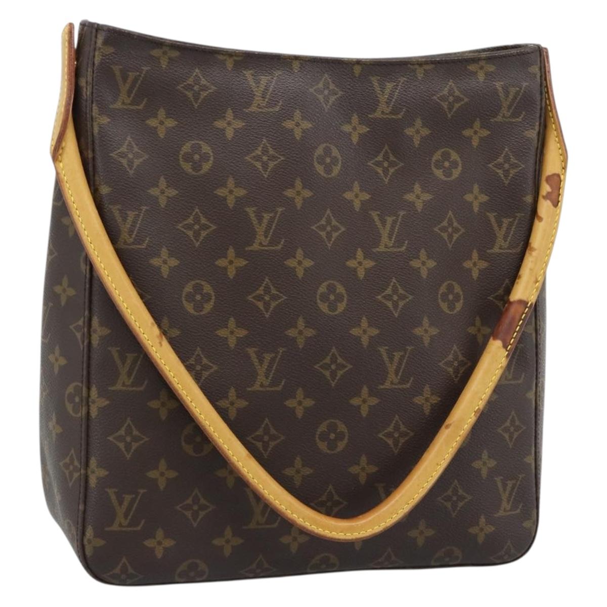 LOUIS VUITTON Monogram Looping GM Shoulder Bag M51145 LV Auth 189611