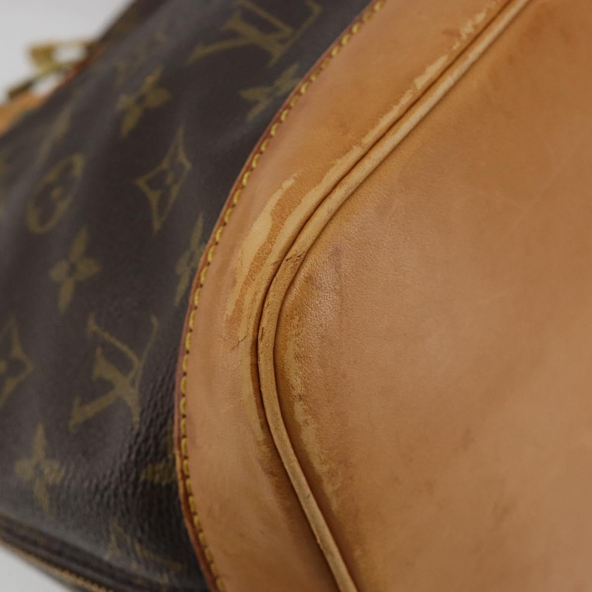 LOUIS VUITTON Monogram Alma Hand Bag M51130 LV Auth 189618