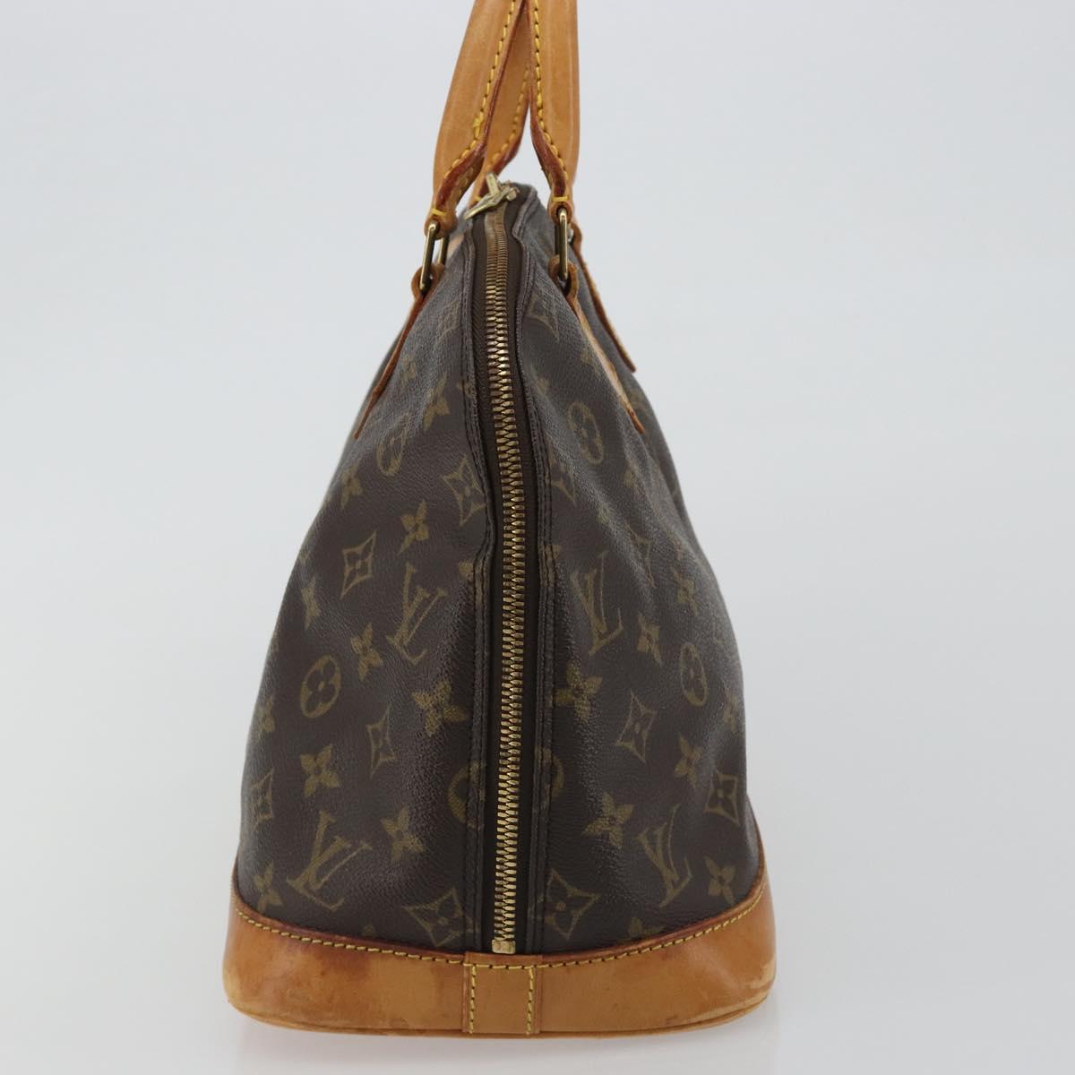 LOUIS VUITTON Monogram Alma Hand Bag M51130 LV Auth 189618