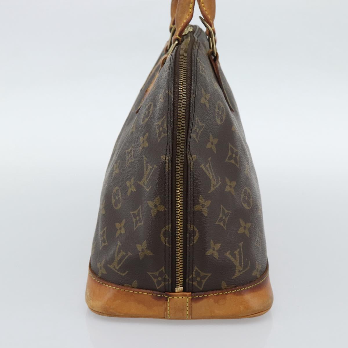 LOUIS VUITTON Monogram Alma Hand Bag M51130 LV Auth 189623