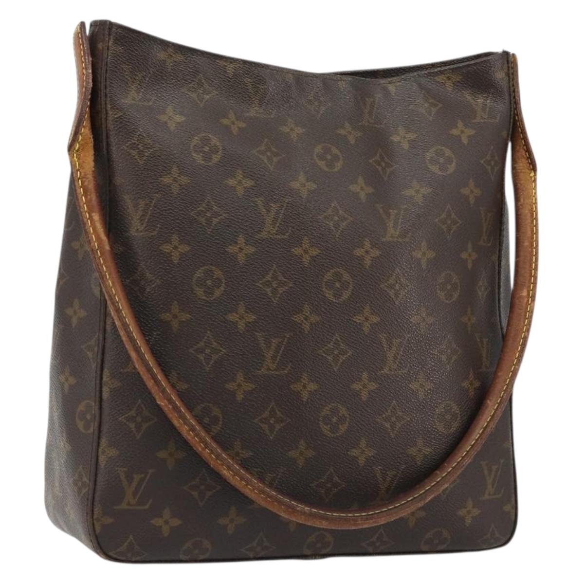 LOUIS VUITTON Monogram Looping GM Shoulder Bag M51145 LV Auth 189630