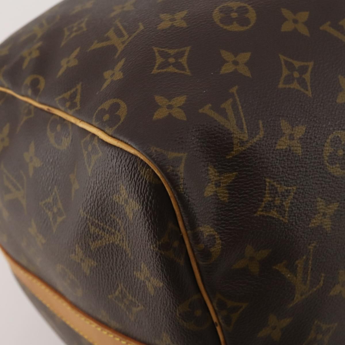 LOUIS VUITTON Monogram Keepall Bandouliere 55 Boston Bag M41414 LV Auth 189631