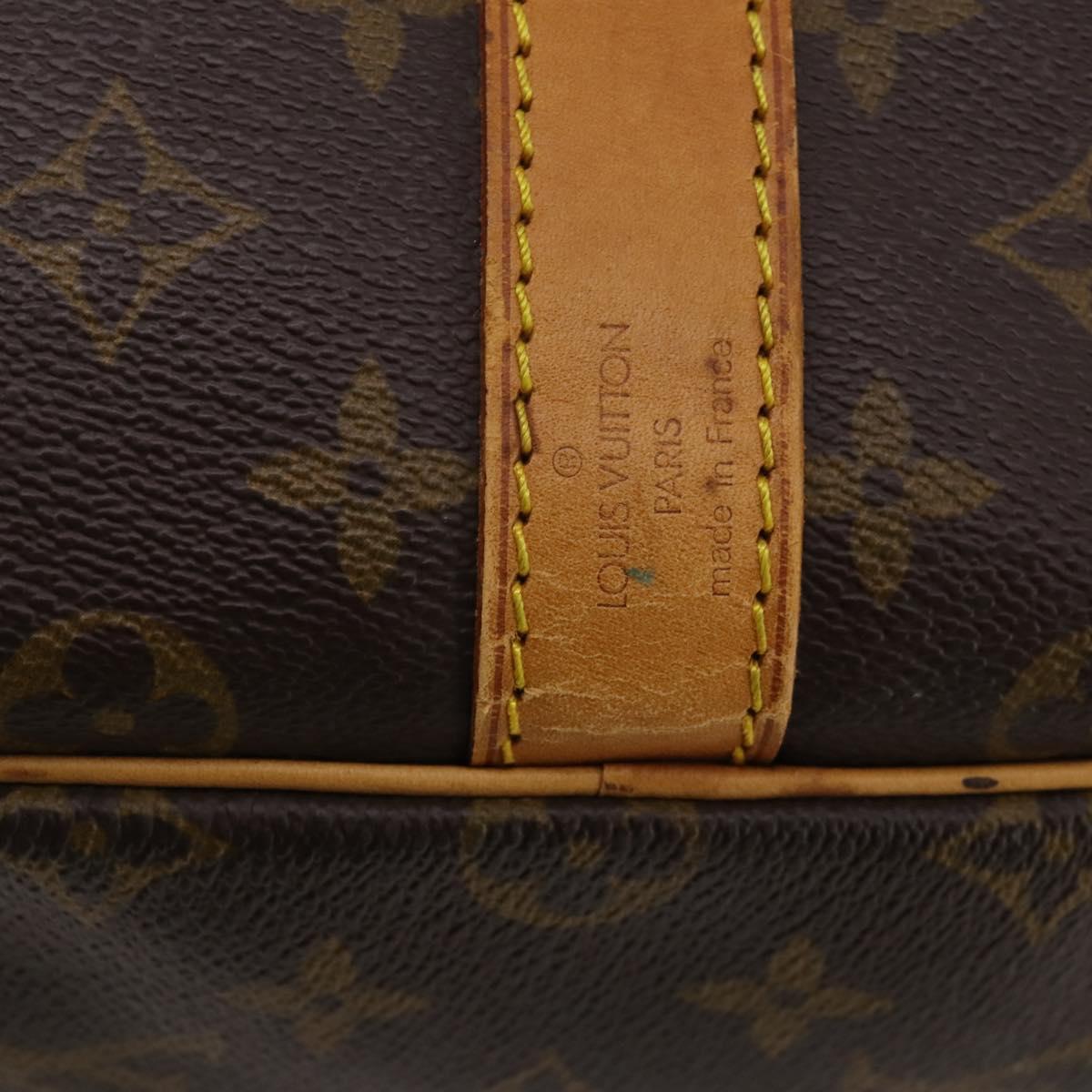 LOUIS VUITTON Monogram Keepall Bandouliere 55 Boston Bag M41414 LV Auth 189631