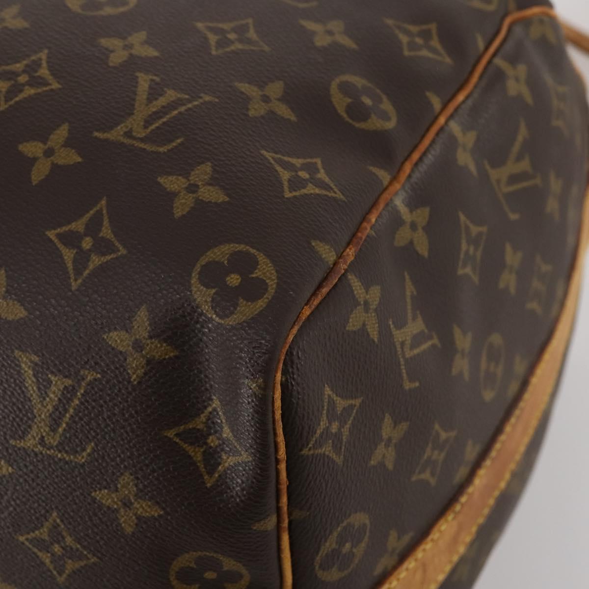 LOUIS VUITTON Monogram Keepall Bandouliere 50 Boston Bag M41416 LV Auth 189632