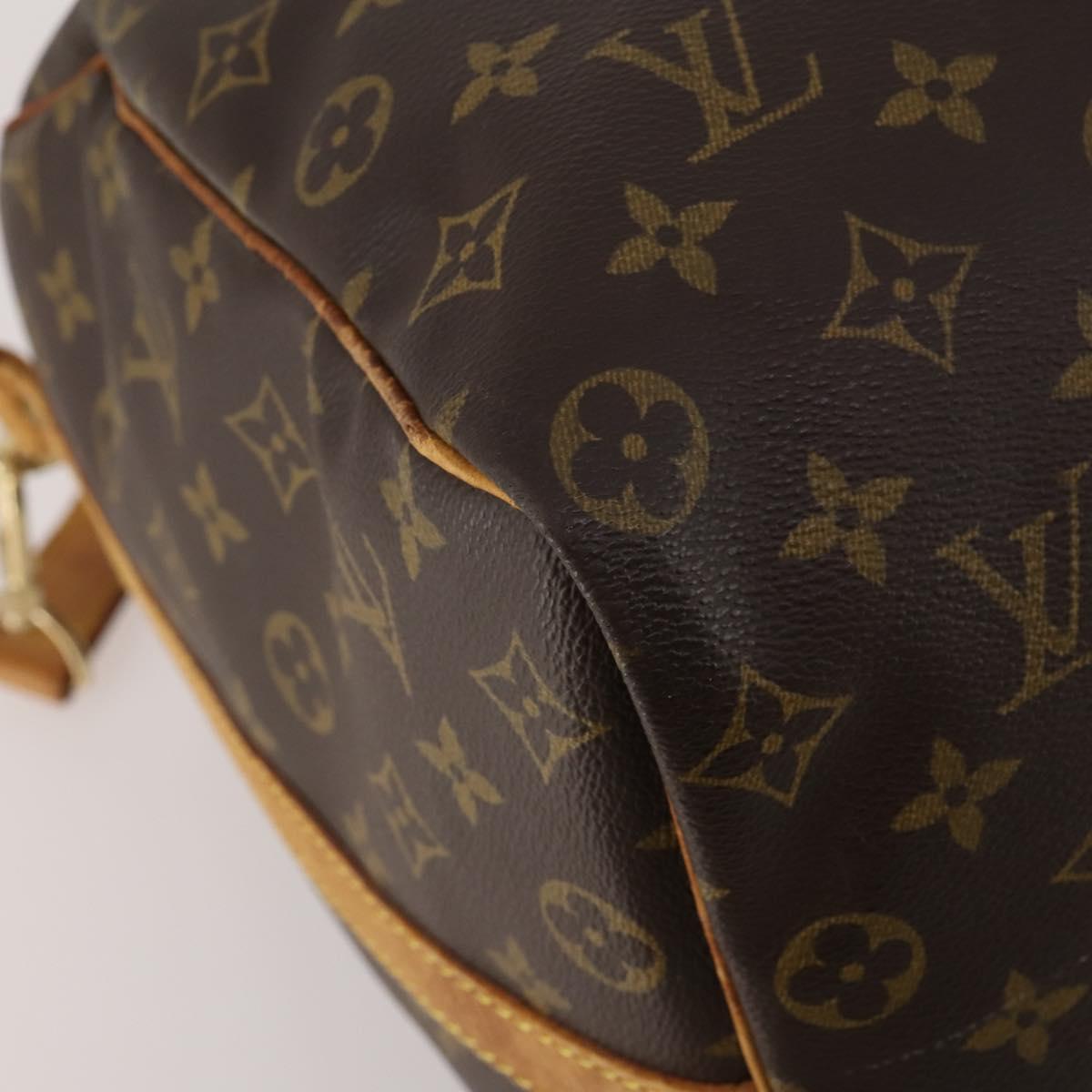 LOUIS VUITTON Monogram Keepall Bandouliere 50 Boston Bag M41416 LV Auth 189632