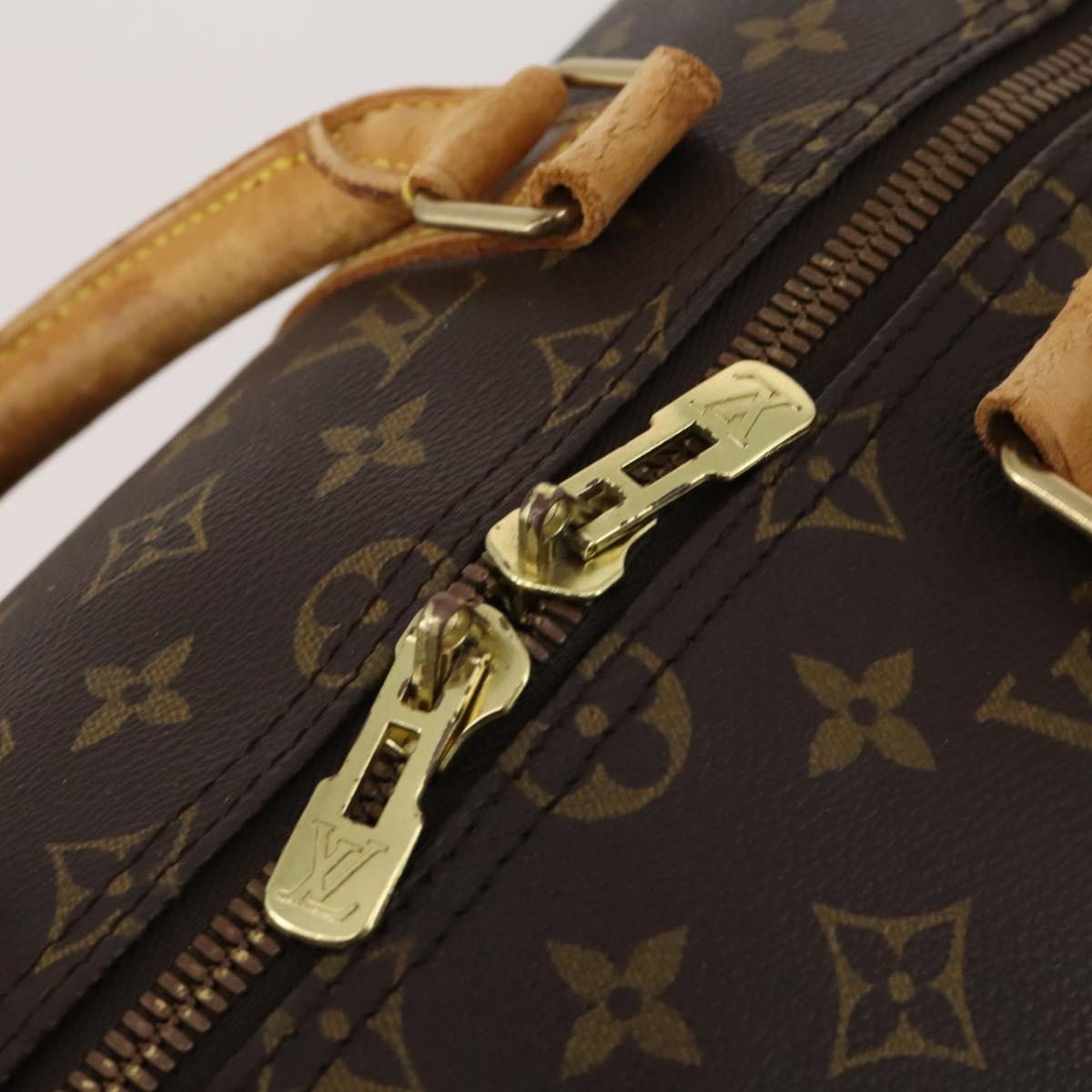 LOUIS VUITTON Monogram Keepall Bandouliere 50 Boston Bag M41416 LV Auth 189632