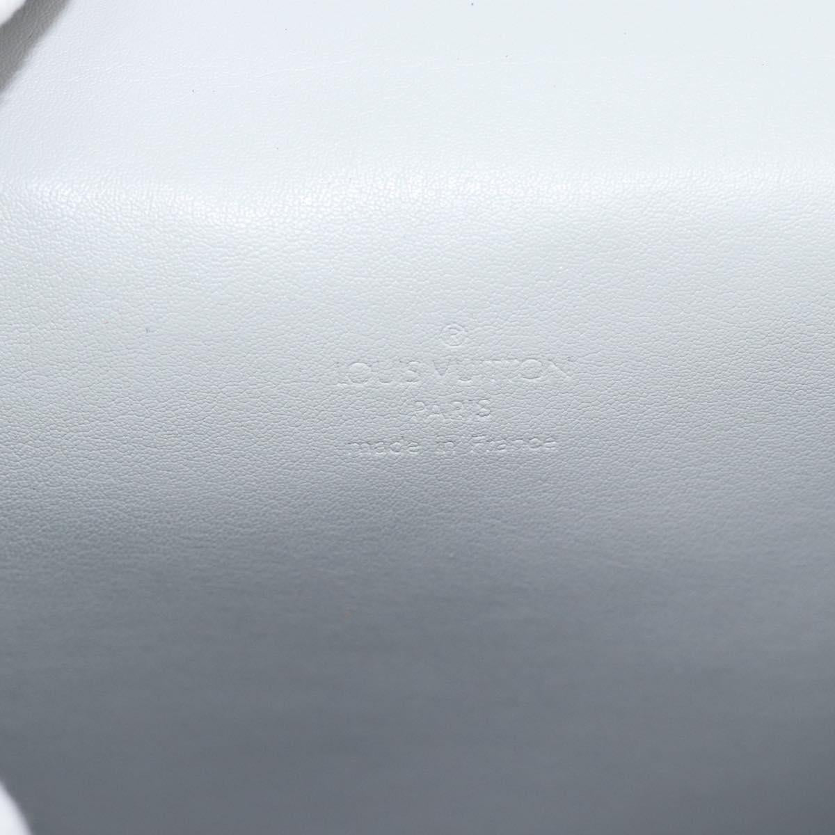 LOUIS VUITTON Monogram Vernis Spring street Hand Bag Gris M91029 LV Auth 189637