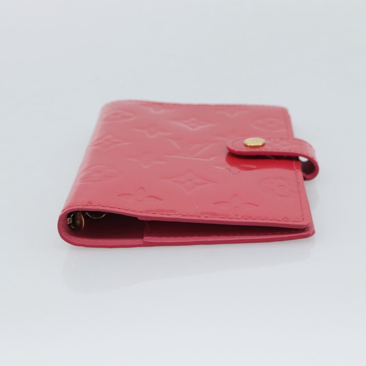 LOUIS VUITTON Vernis Agenda PM Day Planner Cover Fran Boise R2101F Auth 189639A