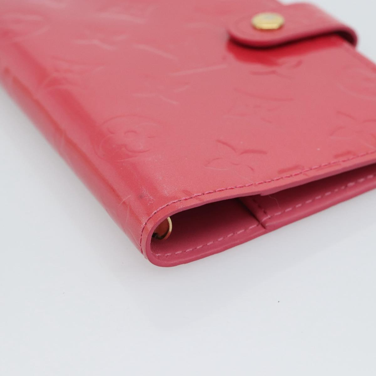 LOUIS VUITTON Vernis Agenda PM Day Planner Cover Fran Boise R2101F Auth 189639A