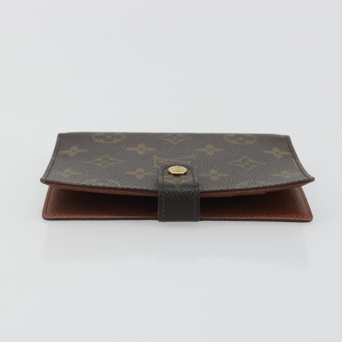 LOUIS VUITTON Monogram Agenda PM Day Planner Cover R20005 LV Auth 189642