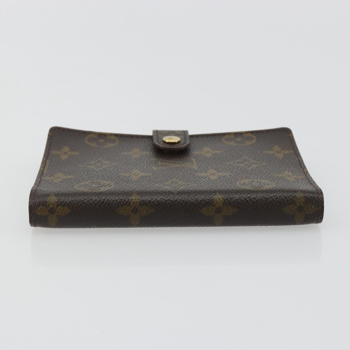 LOUIS VUITTON Monogram Agenda PM Day Planner Cover R20005 LV Auth 189642