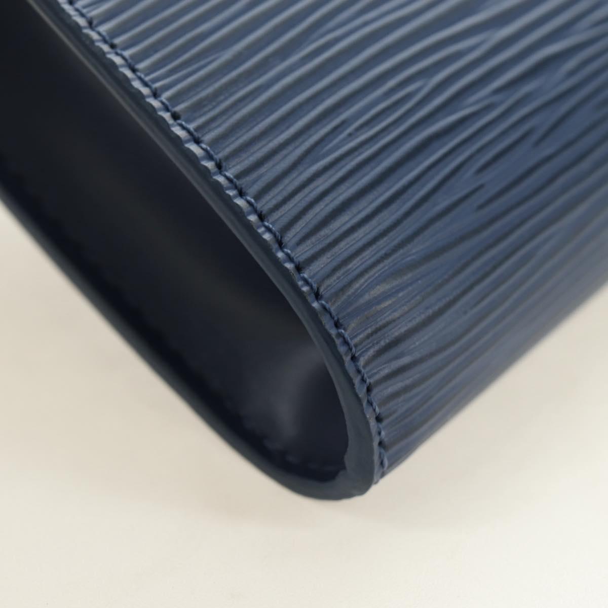 LOUIS VUITTON Epi Pochette Accessoires Pouch Blue M52945 LV Auth 189654V