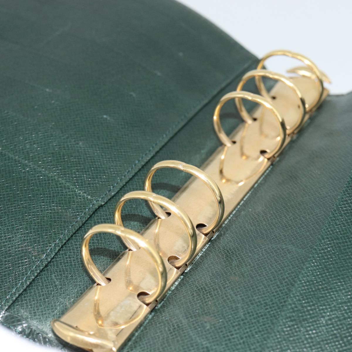 LOUIS VUITTON Taiga Agenda MM Day Planner Cover Epicea R20403 LV Auth 189655