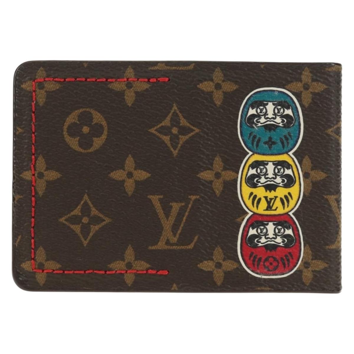 LOUIS VUITTON Monogram Miroir Nomade Olériyan Dalmat Mirror GI0235 Auth 189658M