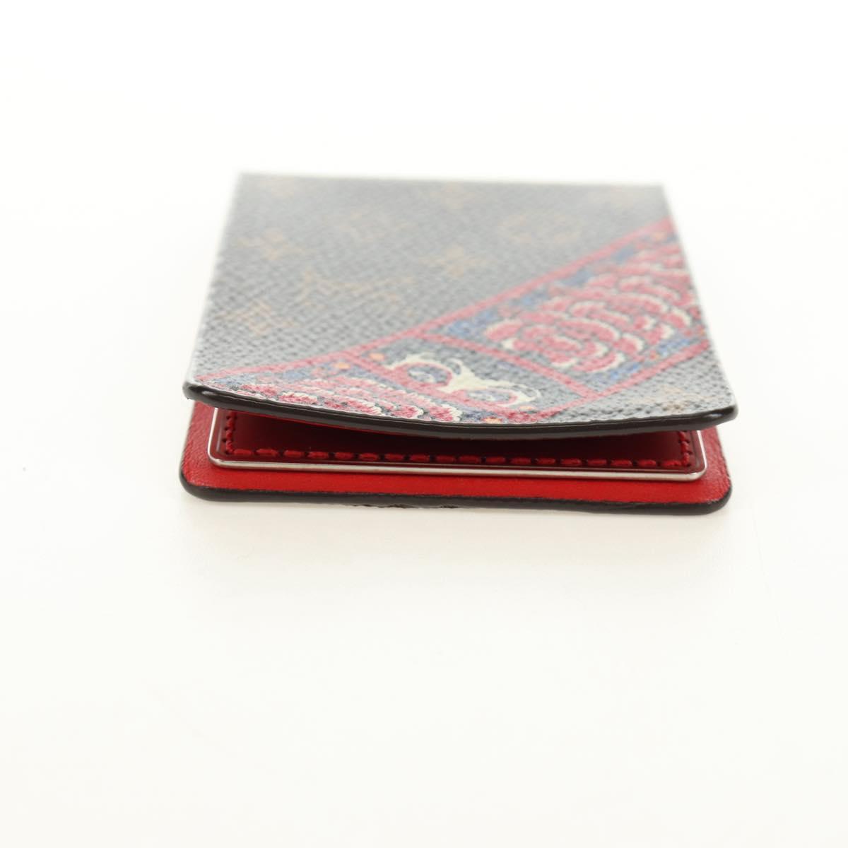 LOUIS VUITTON Monogram Miroir Nomade Olériyan Dalmat Mirror GI0235 Auth 189658M