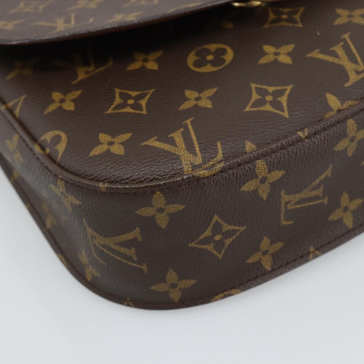 LOUIS VUITTON Monogram Saint Cloud GM Shoulder Bag M51242 LV Auth 189664V