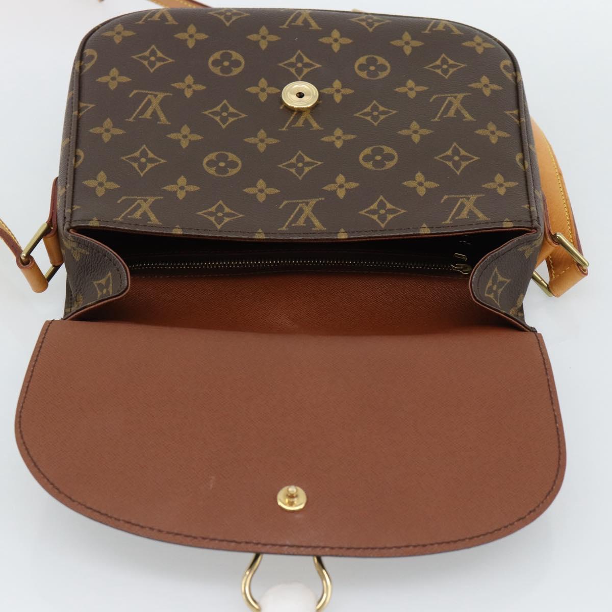 LOUIS VUITTON Monogram Saint Cloud GM Shoulder Bag M51242 LV Auth 189664V