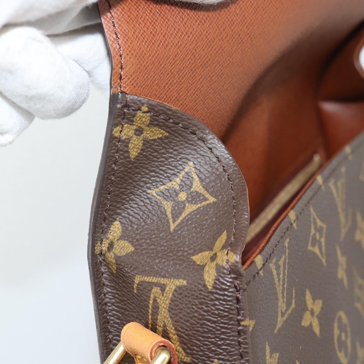 LOUIS VUITTON Monogram Saint Cloud GM Shoulder Bag M51242 LV Auth 189664V