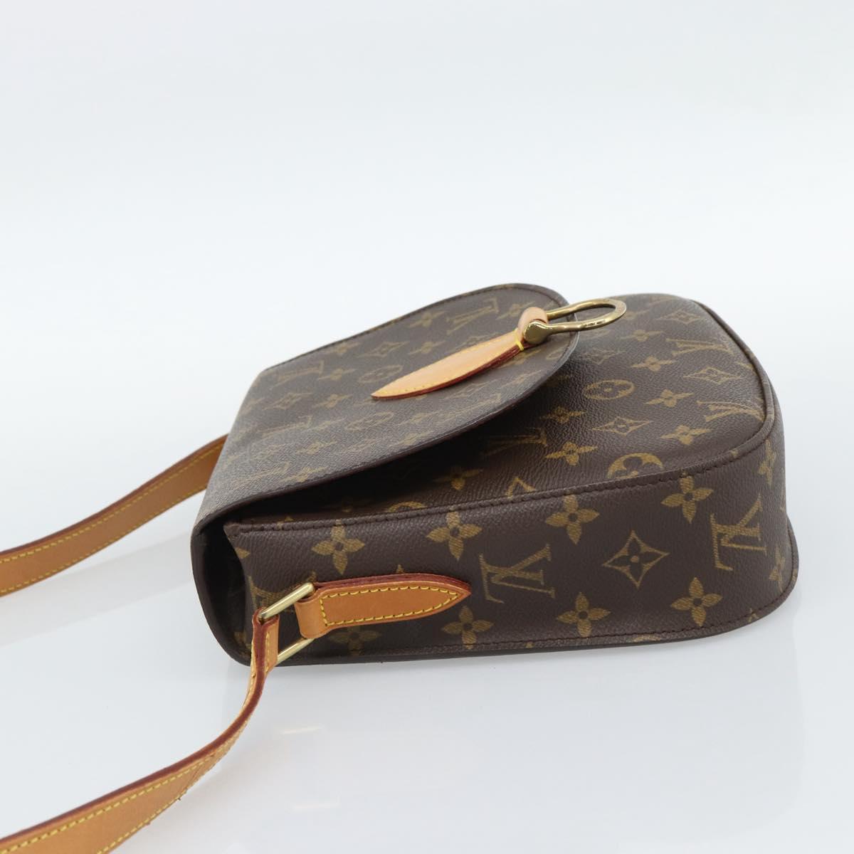 LOUIS VUITTON Monogram Saint Cloud GM Shoulder Bag M51242 LV Auth 189664V