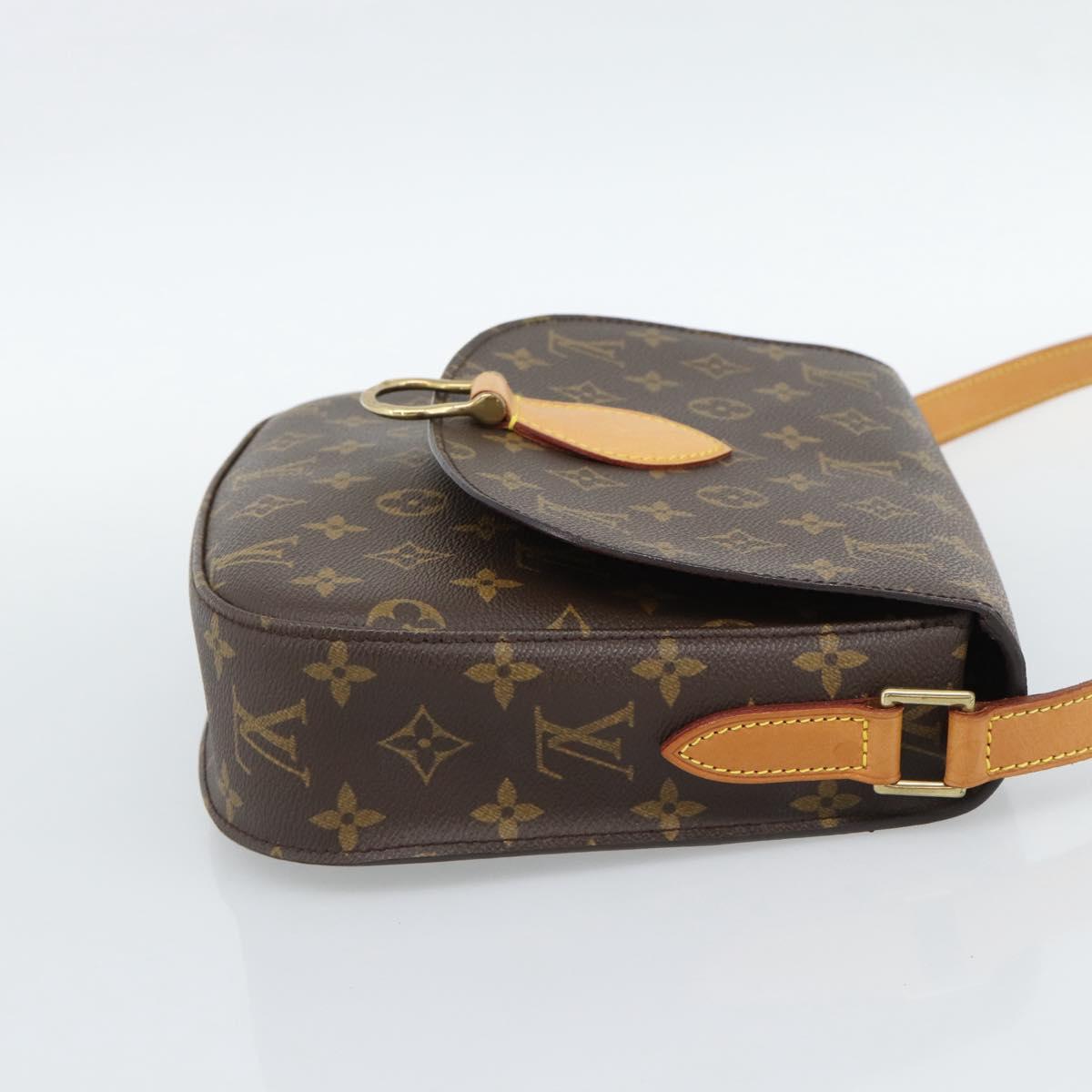 LOUIS VUITTON Monogram Saint Cloud GM Shoulder Bag M51242 LV Auth 189664V
