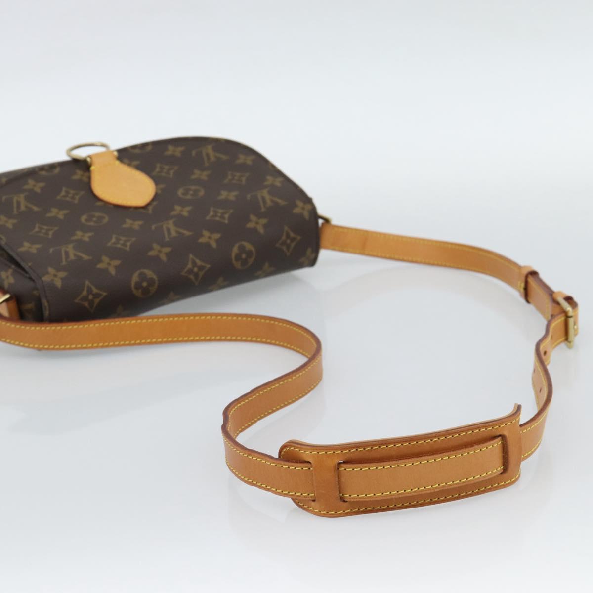 LOUIS VUITTON Monogram Saint Cloud GM Shoulder Bag M51242 LV Auth 189664V