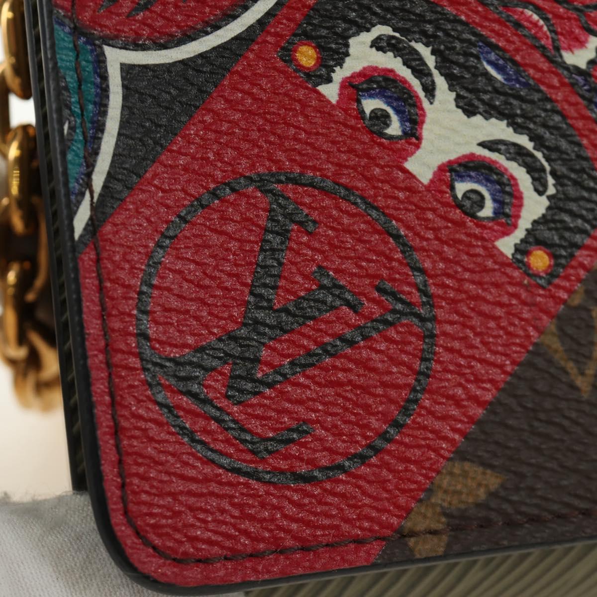 LOUIS VUITTON Monogram Kabuki Twist MM Shoulder Bag M67270 LV Auth 189668SAM