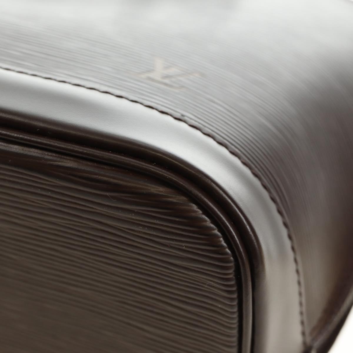 LOUIS VUITTON Epi Alma Hand Bag Mocha M5214D LV Auth 189669V