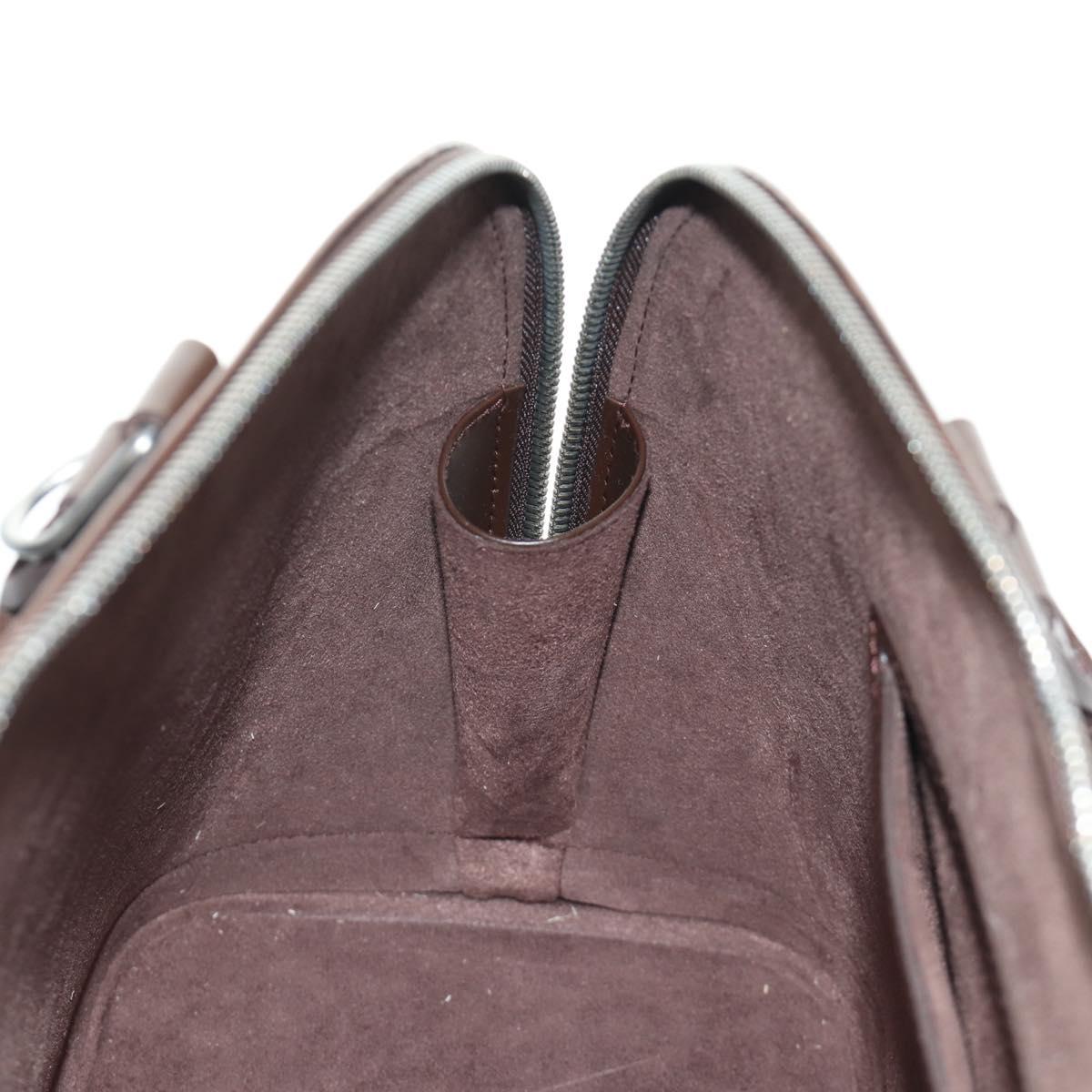 LOUIS VUITTON Epi Alma Hand Bag Mocha M5214D LV Auth 189669V