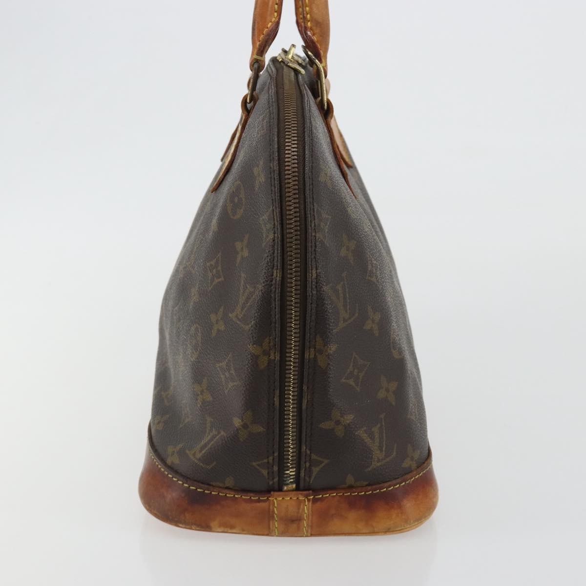 LOUIS VUITTON Monogram Alma Hand Bag M51130 LV Auth 189673