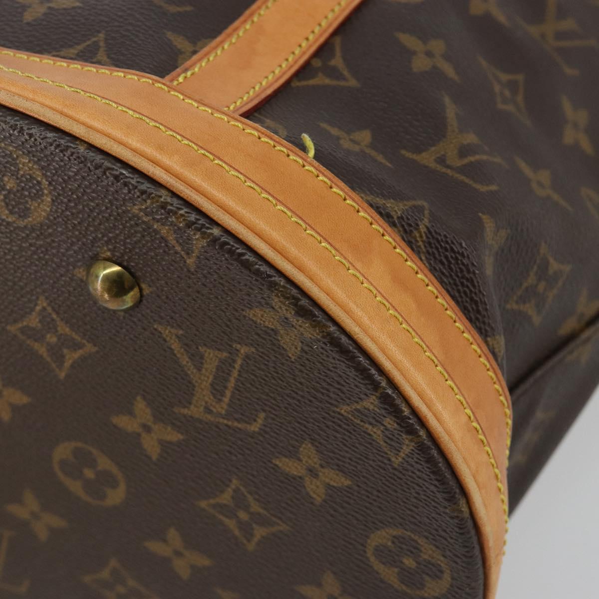 LOUIS VUITTON Monogram Bucket GM Shoulder Bag M42236 LV Auth 189676