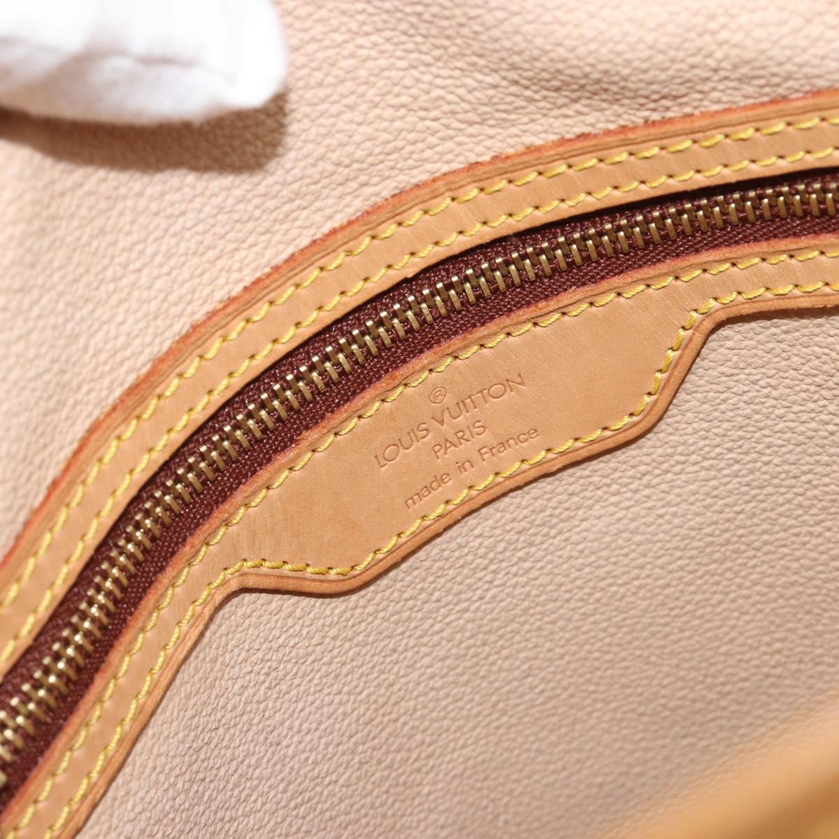 LOUIS VUITTON Monogram Bucket GM Shoulder Bag M42236 LV Auth 189676