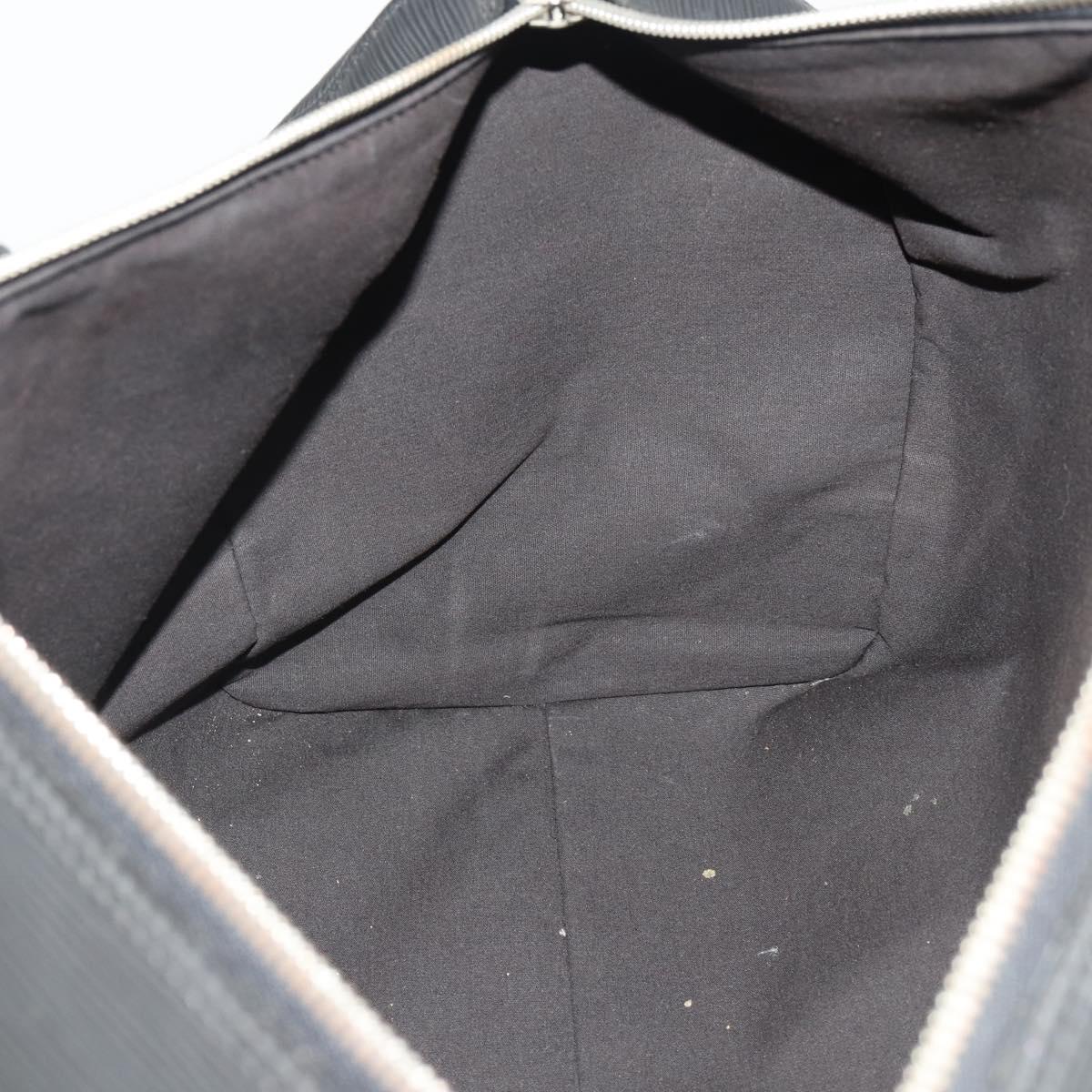 LOUIS VUITTON Epi Keepall 45 Boston Bag Black M42972 LV Auth 189677