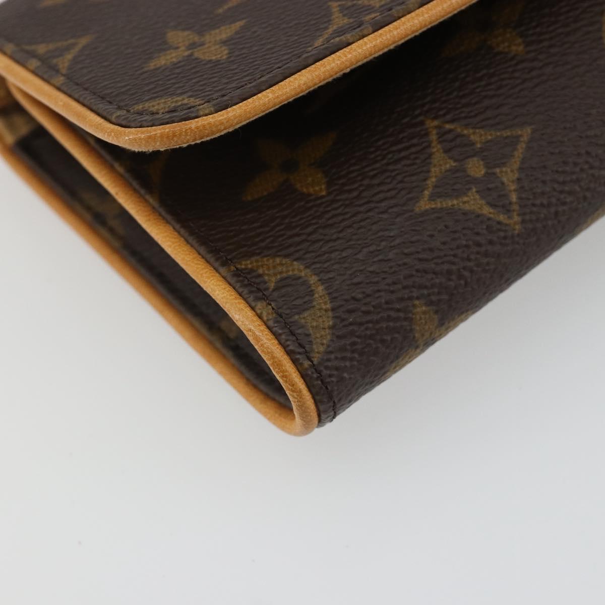 LOUIS VUITTON Monogram Pochette Twin GM Shoulder Bag M51852 LV Auth 189714V