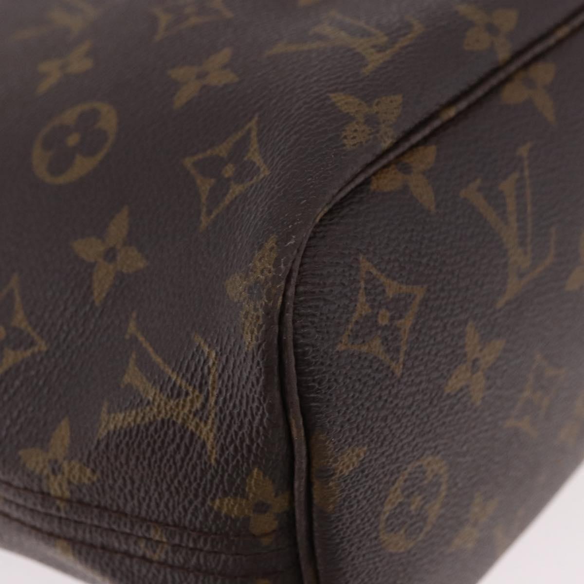 LOUIS VUITTON Monogram Neverfull PM Tote Bag M40155 LV Auth 189717