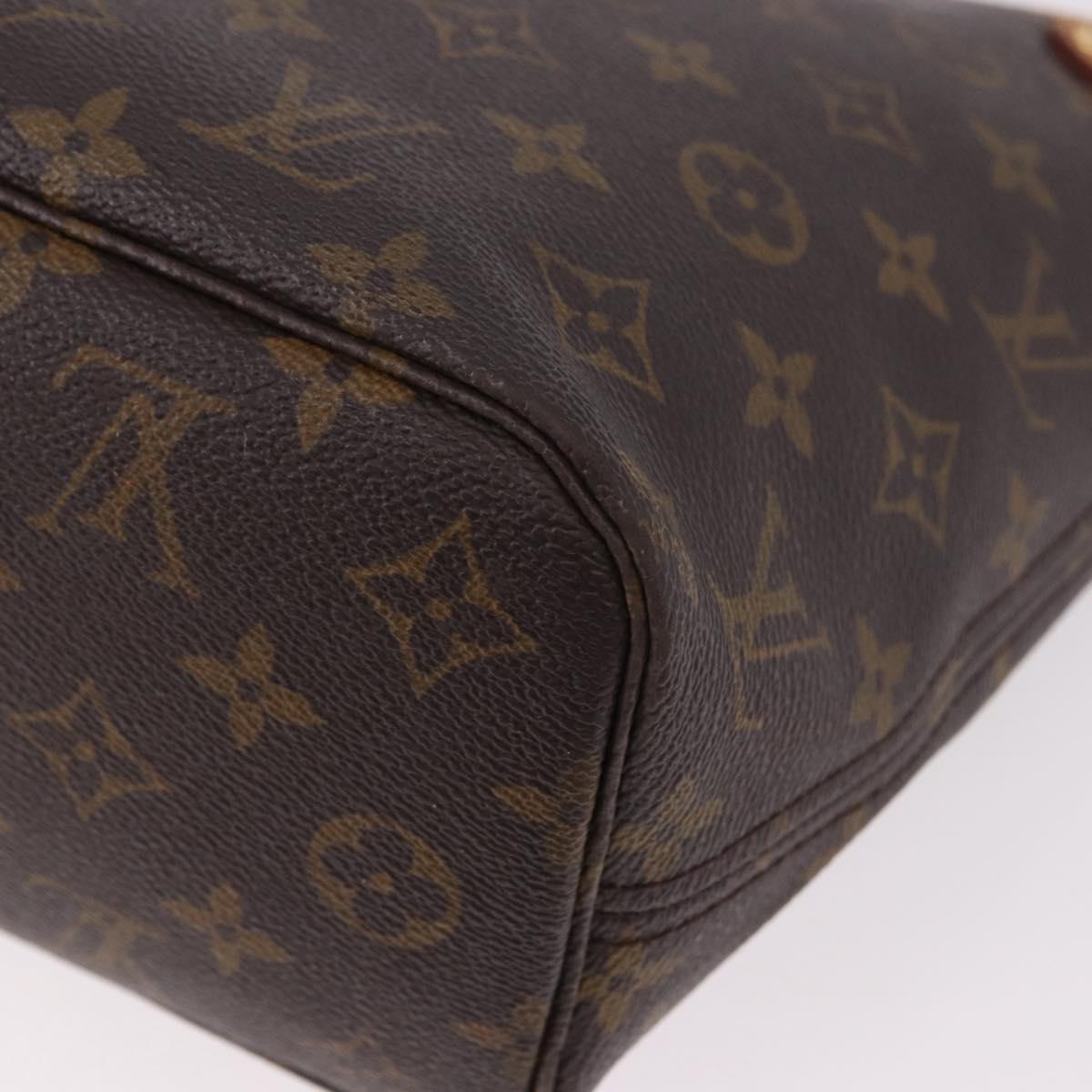 LOUIS VUITTON Monogram Neverfull PM Tote Bag M40155 LV Auth 189717
