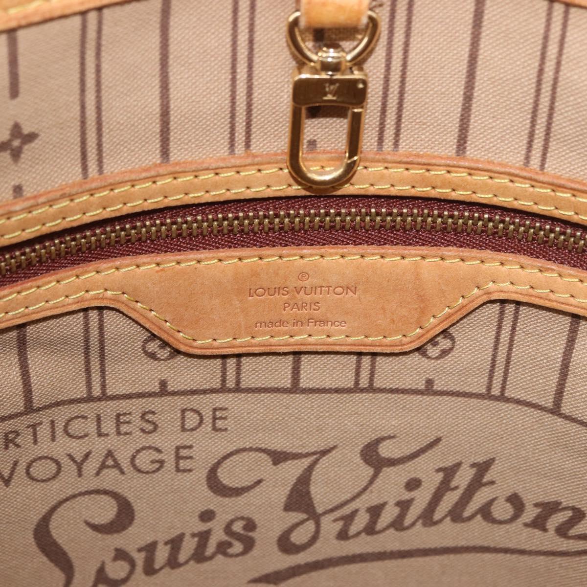 LOUIS VUITTON Monogram Neverfull PM Tote Bag M40155 LV Auth 189717