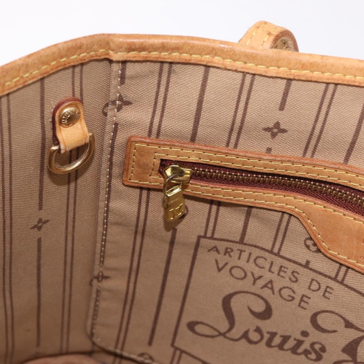 LOUIS VUITTON Monogram Neverfull PM Tote Bag M40155 LV Auth 189717