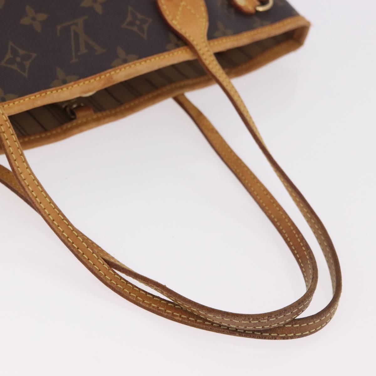 LOUIS VUITTON Monogram Neverfull PM Tote Bag M40155 LV Auth 189717