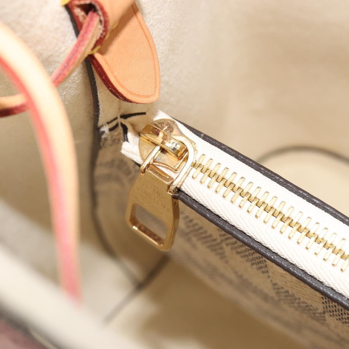 LOUIS VUITTON Damier Azur Summer Trunk Neo Noe Bag N41066 LV Auth 189720SM