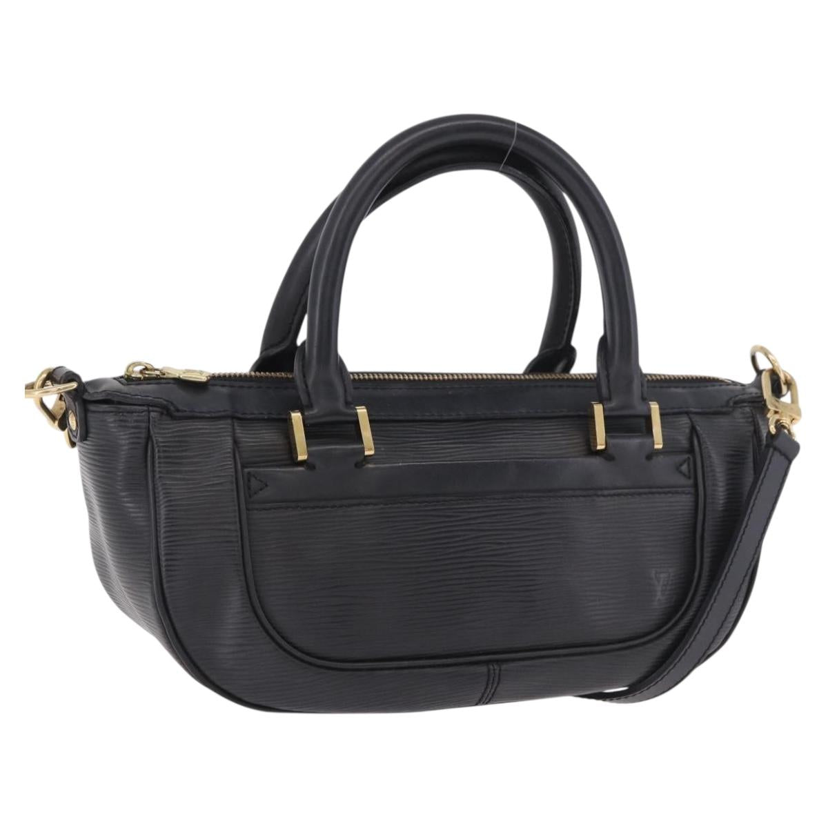 LOUIS VUITTON Epi Danura PM Hand Bag 2way Black M58912 LV Auth 189742A