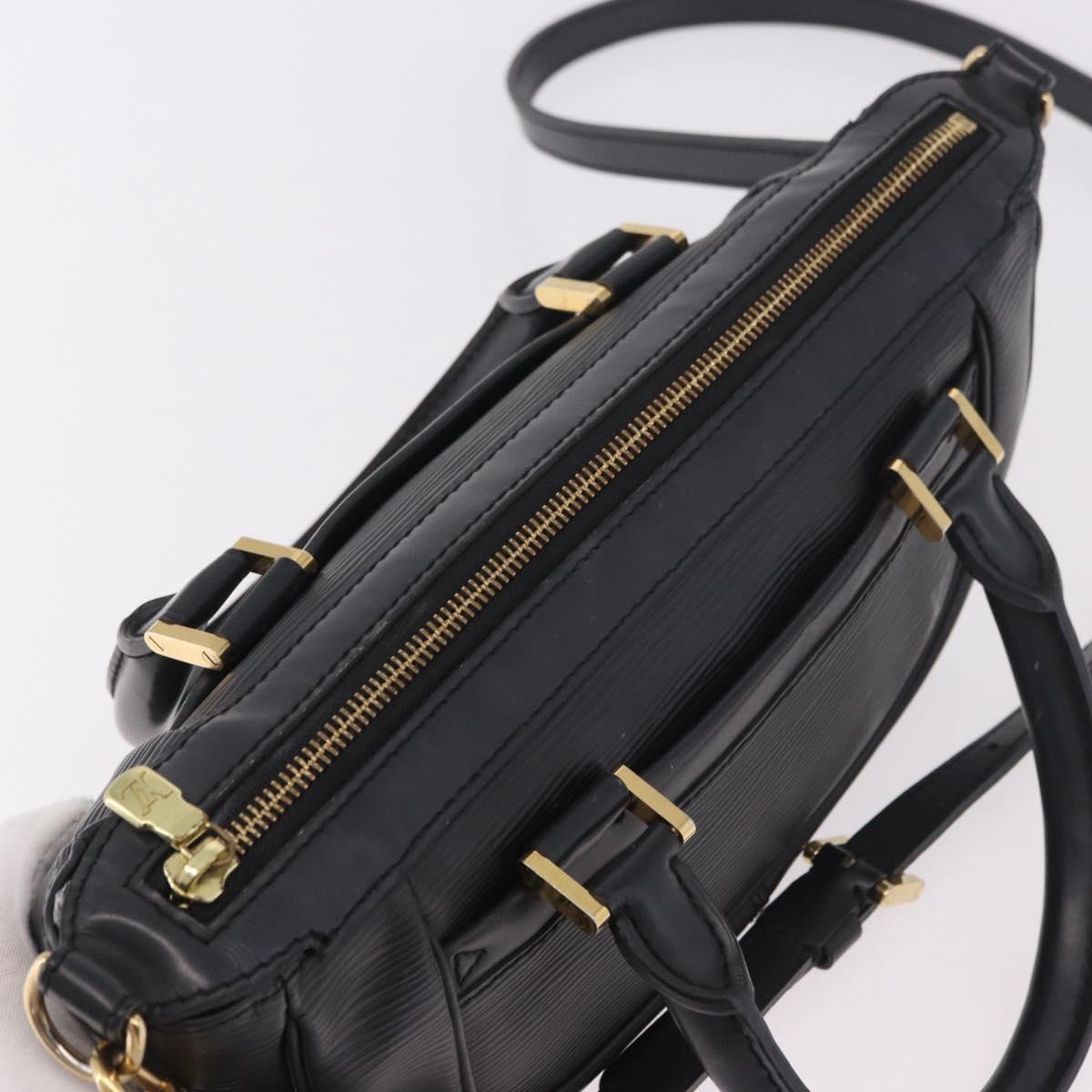 LOUIS VUITTON Epi Danura PM Hand Bag 2way Black M58912 LV Auth 189742A
