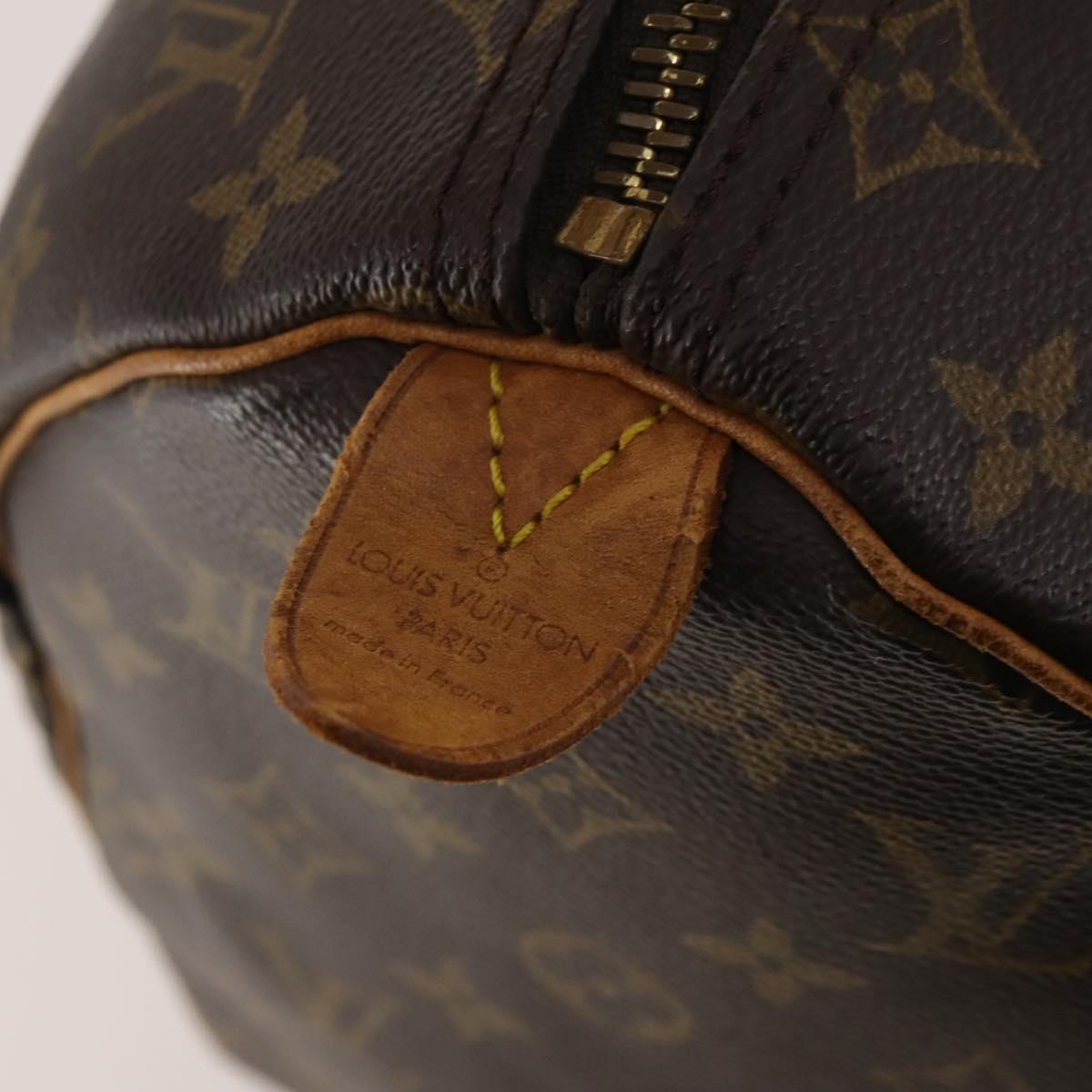 LOUIS VUITTON Monogram Keepall 45 Boston Bag M41428 LV Auth 189744