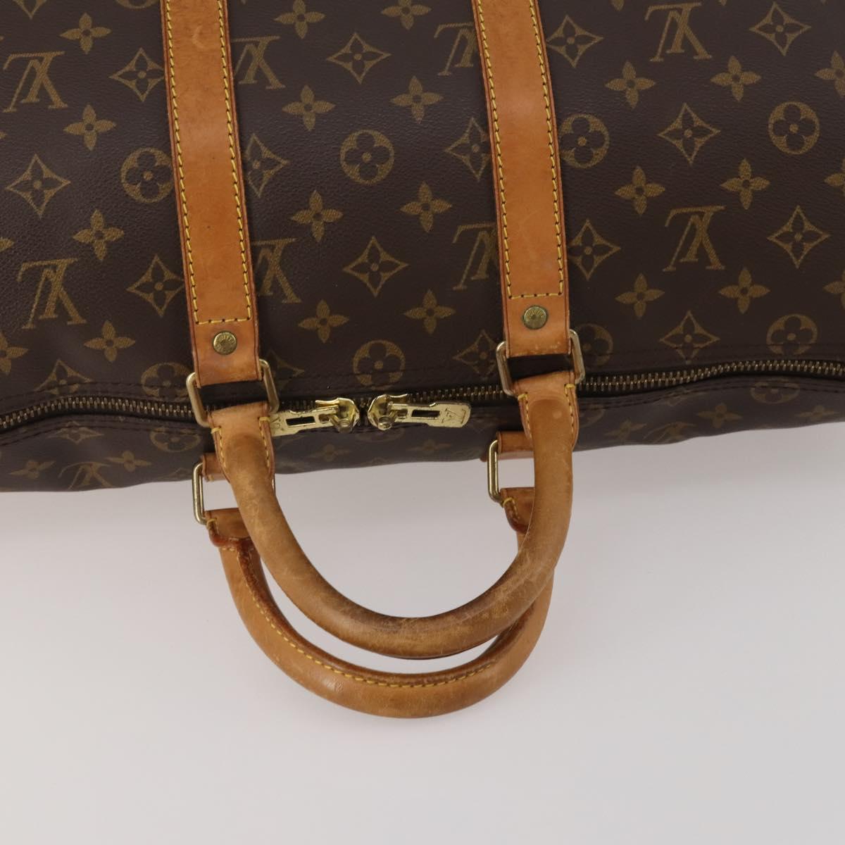 LOUIS VUITTON Monogram Keepall 45 Boston Bag M41428 LV Auth 189744