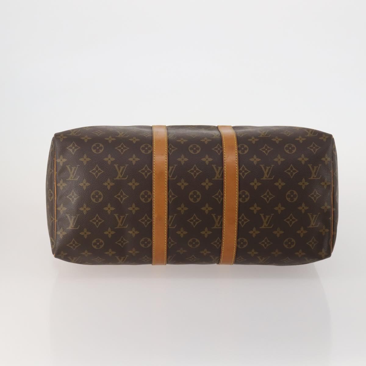 LOUIS VUITTON Monogram Keepall 45 Boston Bag M41428 LV Auth 189744