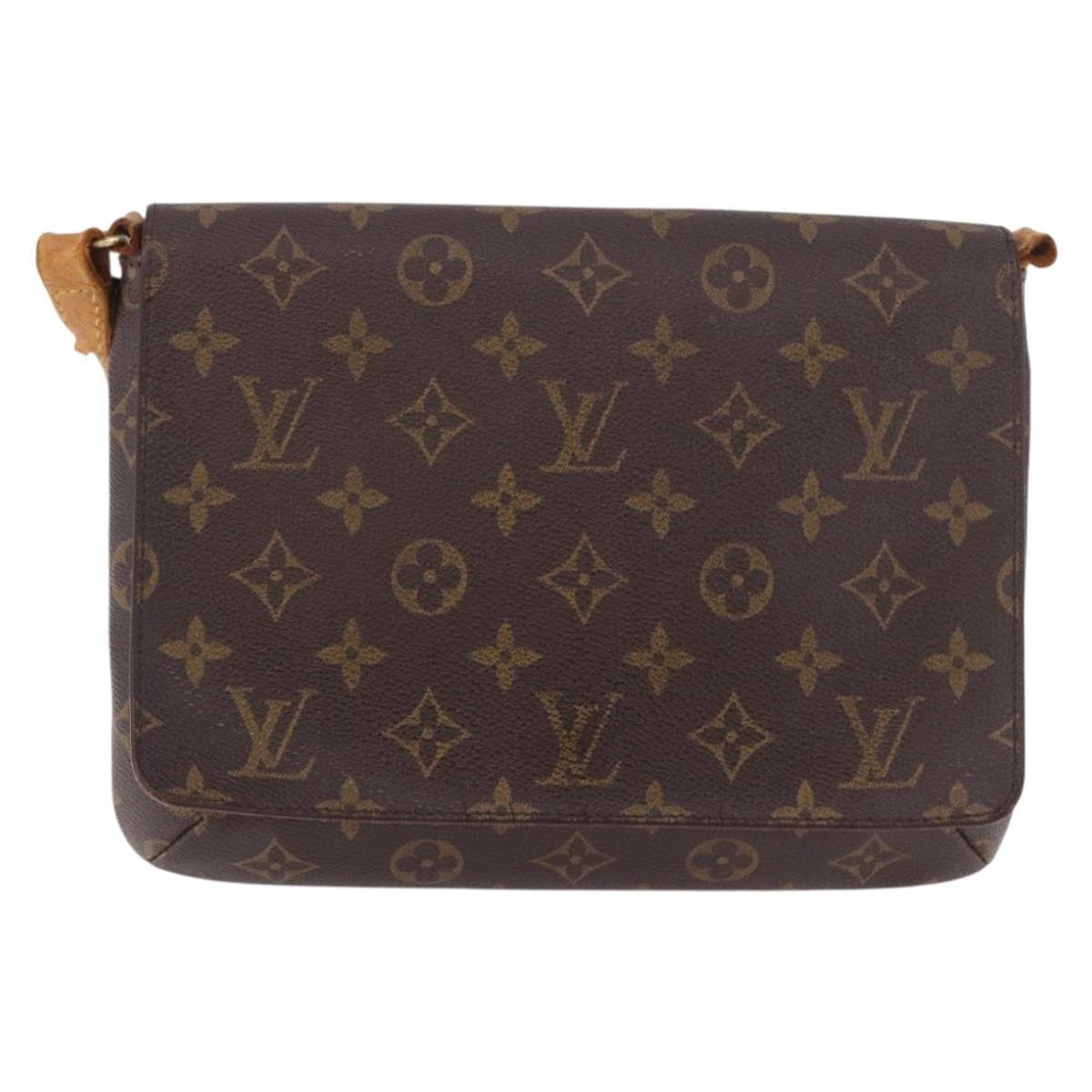 LOUIS VUITTON Monogram Musette Tango Short Strap Bag M51257 LV Auth 189746