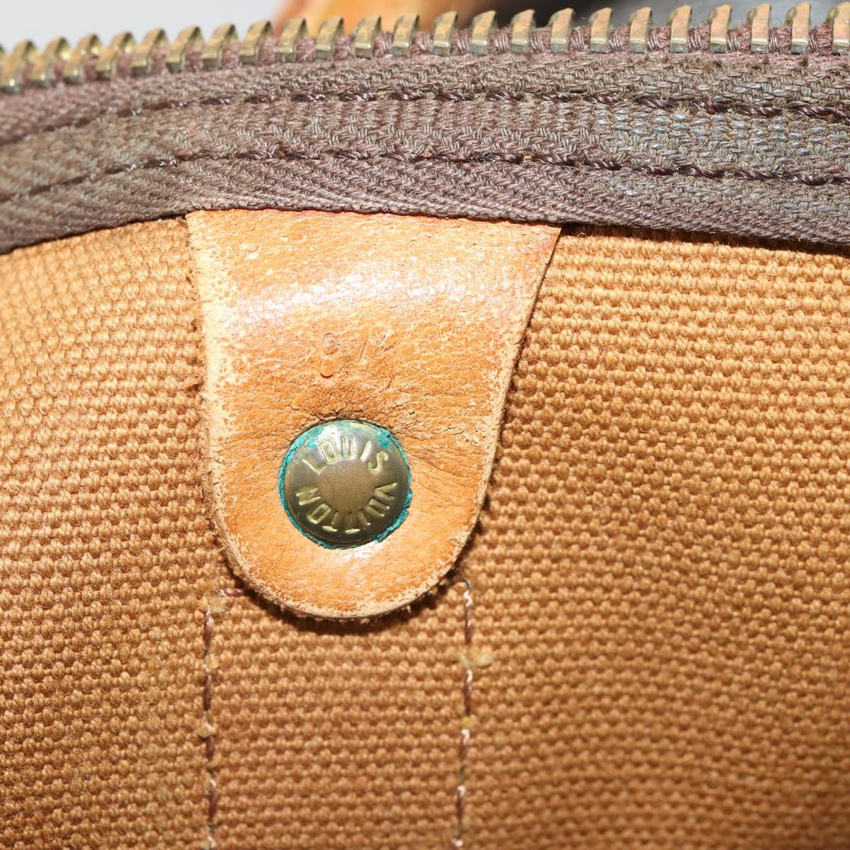 LOUIS VUITTON Monogram Keepall 45 Boston Bag M41428 LV Auth 189750