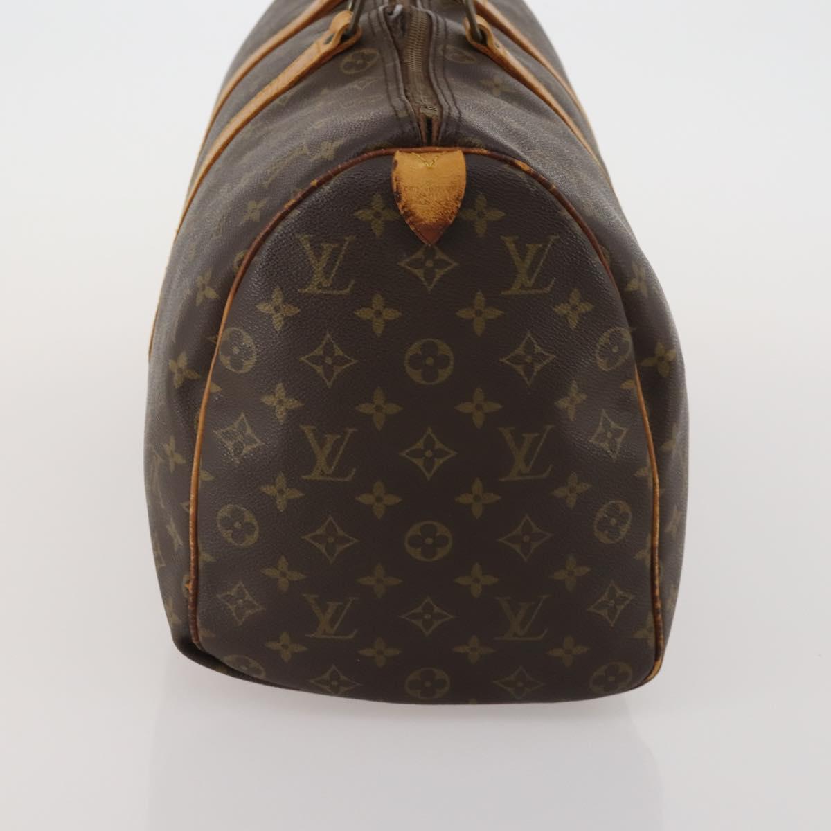 LOUIS VUITTON Monogram Keepall 45 Boston Bag M41428 LV Auth 189750
