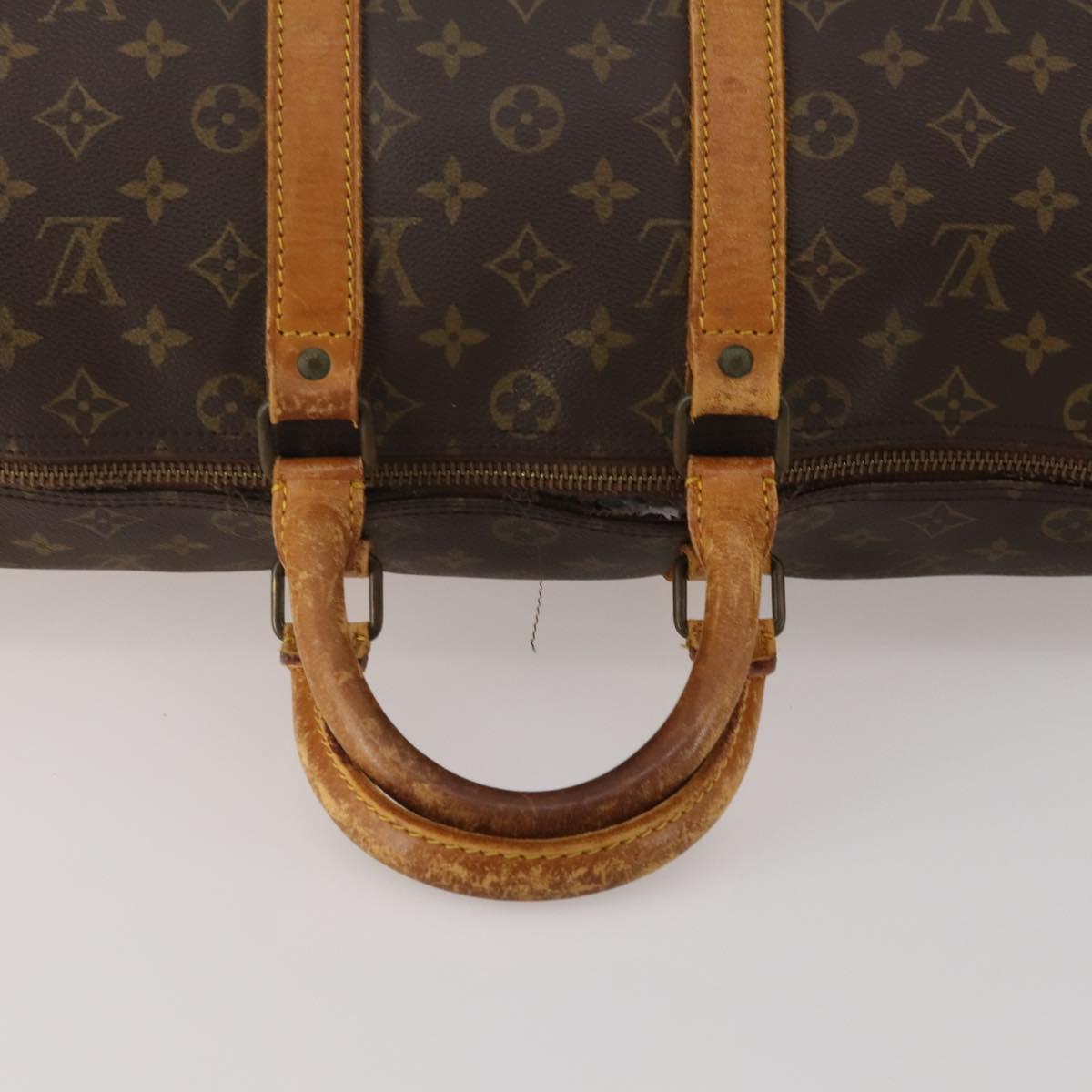 LOUIS VUITTON Monogram Keepall 45 Boston Bag M41428 LV Auth 189750